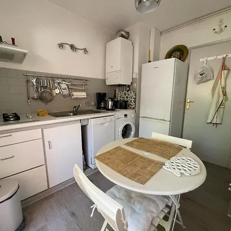 Arcachon: T2 Avec Acces Direct A La Plage, Terrasse Et Parking Prive - Fr-1-474-59 شقة *