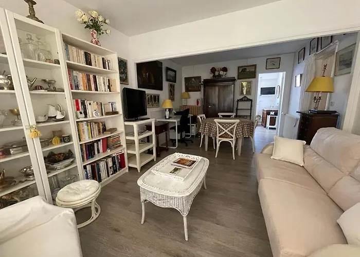 Appartement Arcachon: T2 Avec Acces Direct A La Plage, Terrasse Et Parking Prive - Fr-1-474-59 *