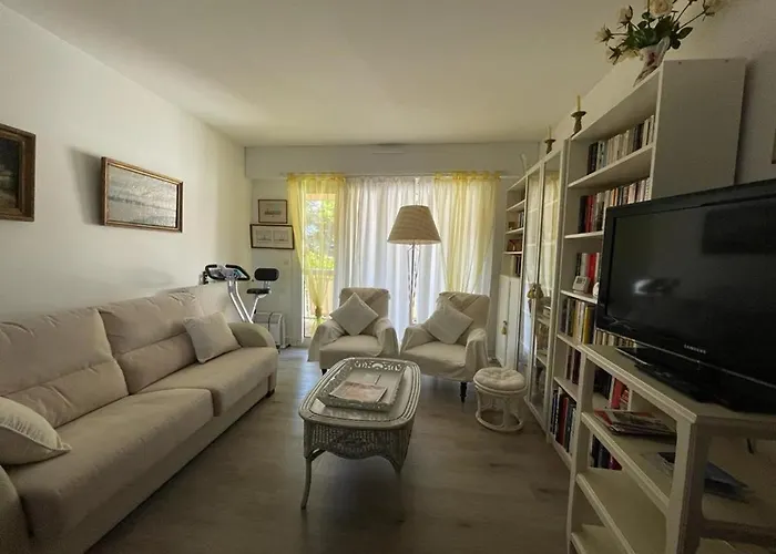 Arcachon: T2 Avec Acces Direct A La Plage, Terrasse Et Parking Prive - Fr-1-474-59 Apartmán