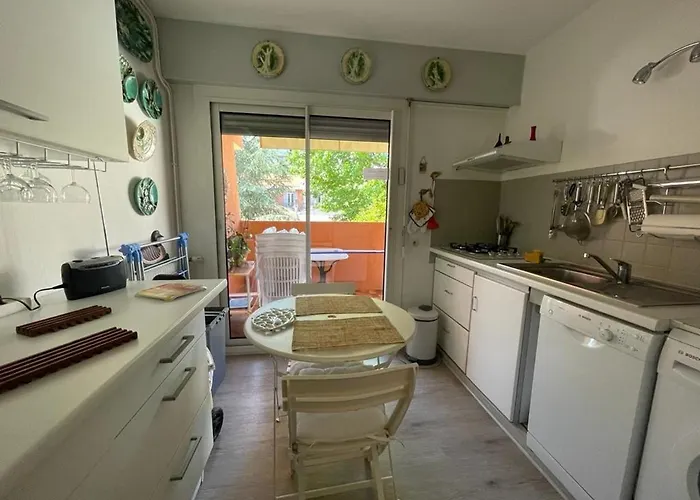 Apartmán Arcachon: T2 Avec Acces Direct A La Plage, Terrasse Et Parking Prive - Fr-1-474-59 Arcachon